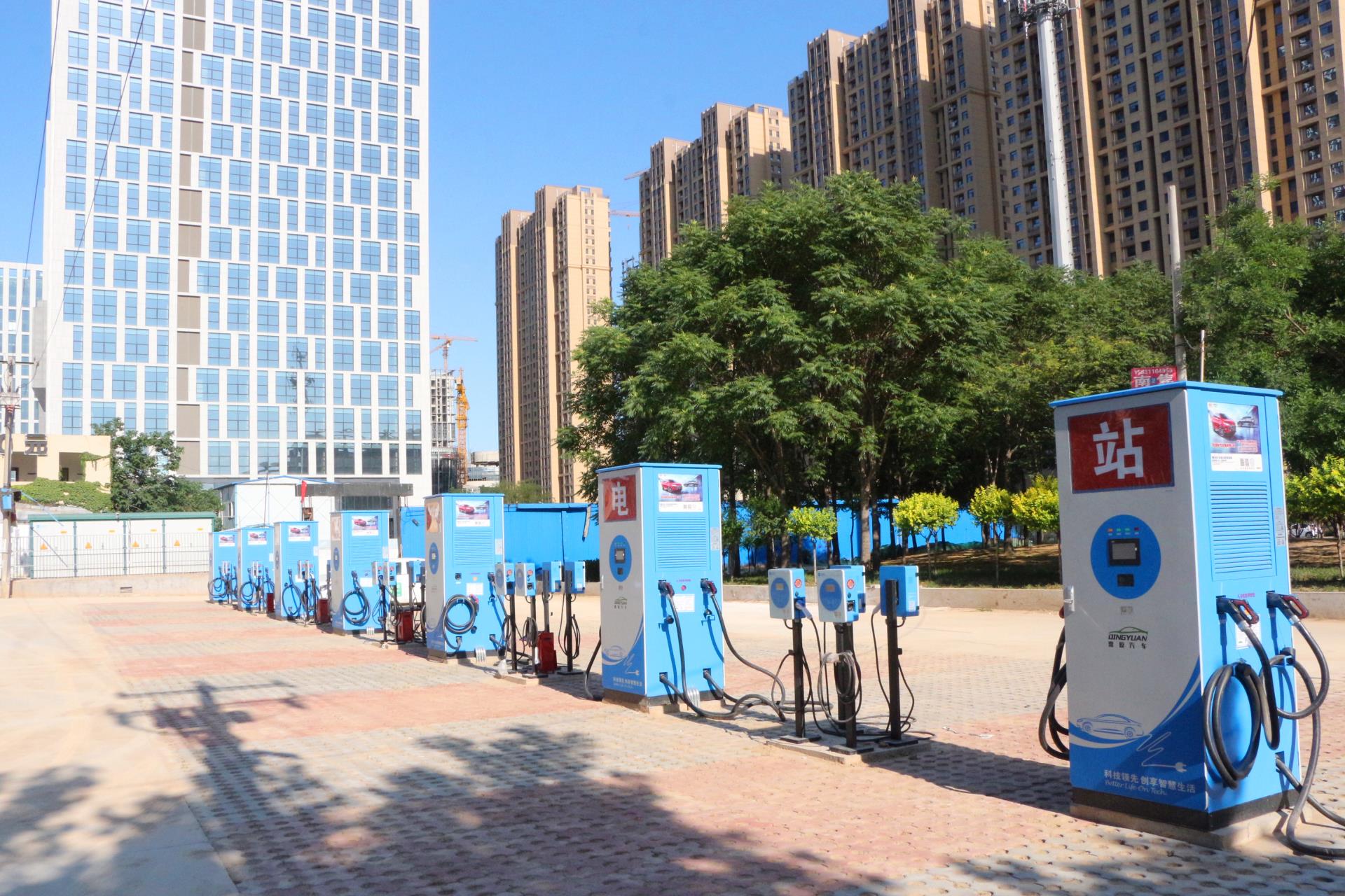 麻将胡了2电气石家庄南焦客运汽车充电站项目