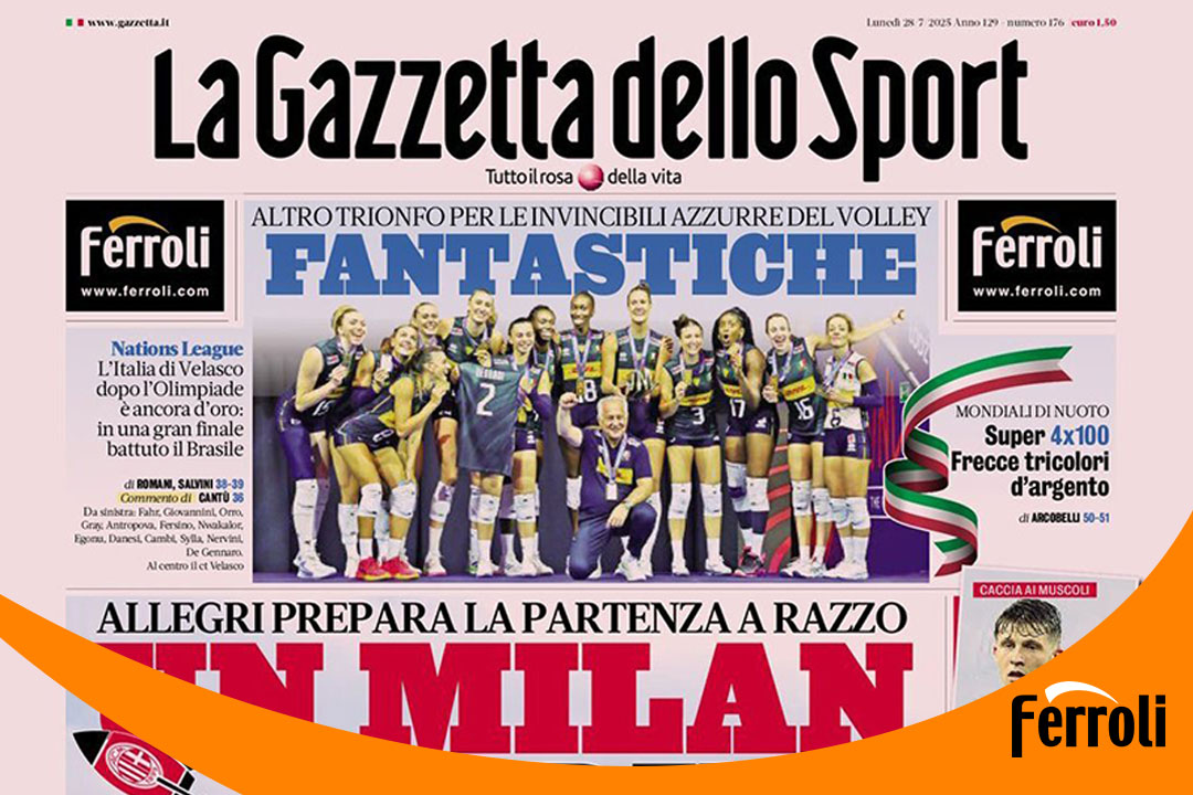 hjc888黄金城强势上岸《米兰体育报》头版！